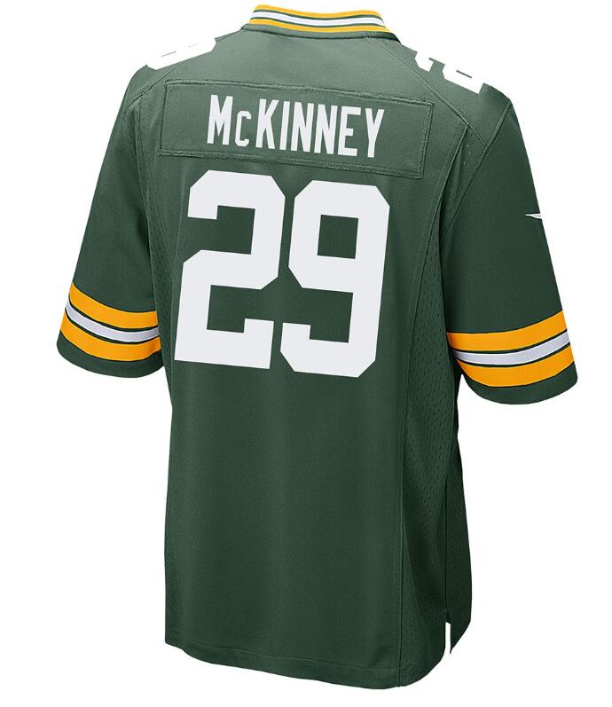 Men Green Bay Packers #29 Xavier McKinney Nike Home Game 2024 NFL Jersey